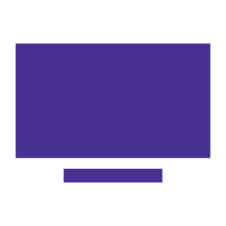 purple desktop icon